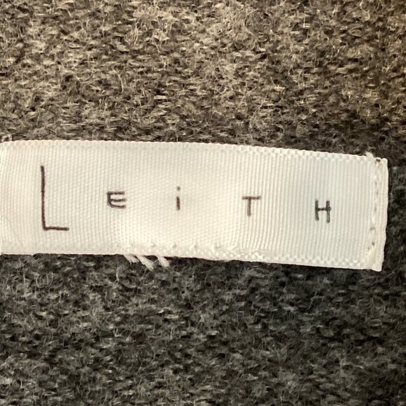 Leith Soft Cozy Mock Neck Colorful Embroidered Pullover Sweater Sz M #246D - Picture 7 of 8